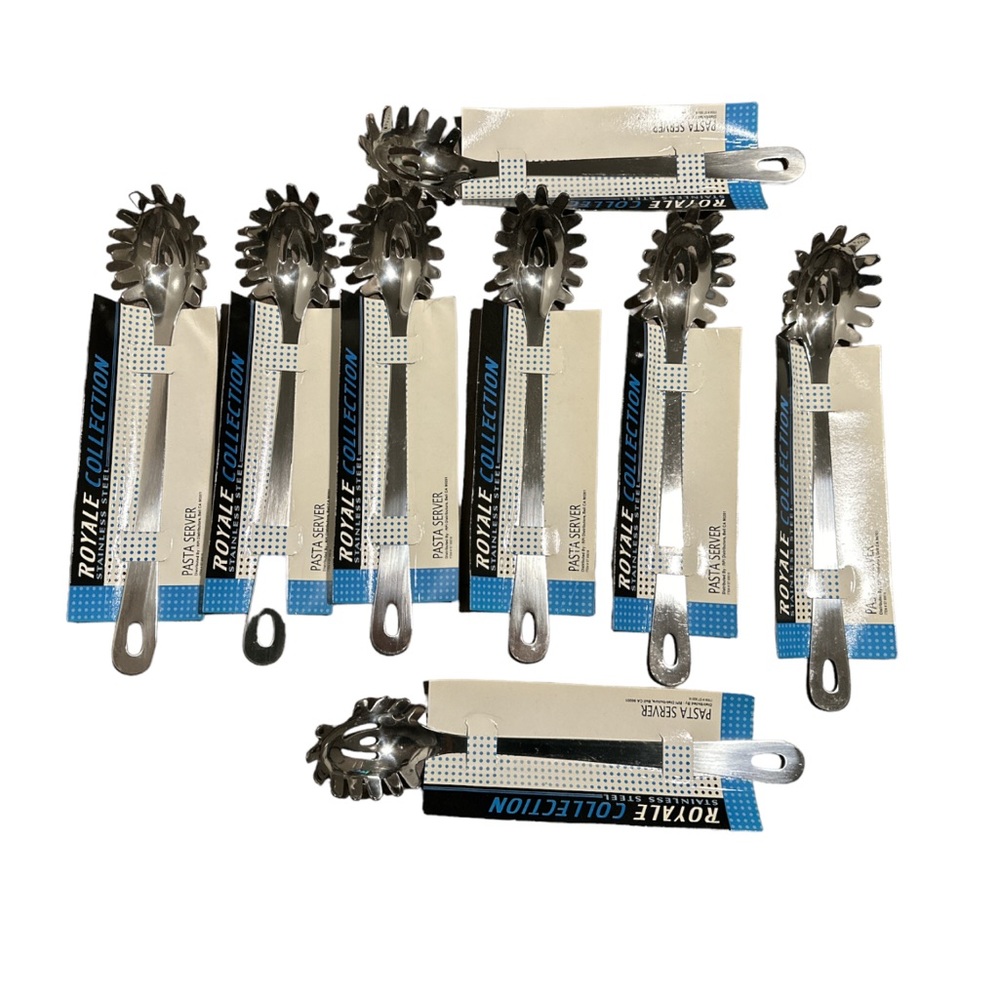 NWT Bundle of 8 Stainless Steel Pasta Server